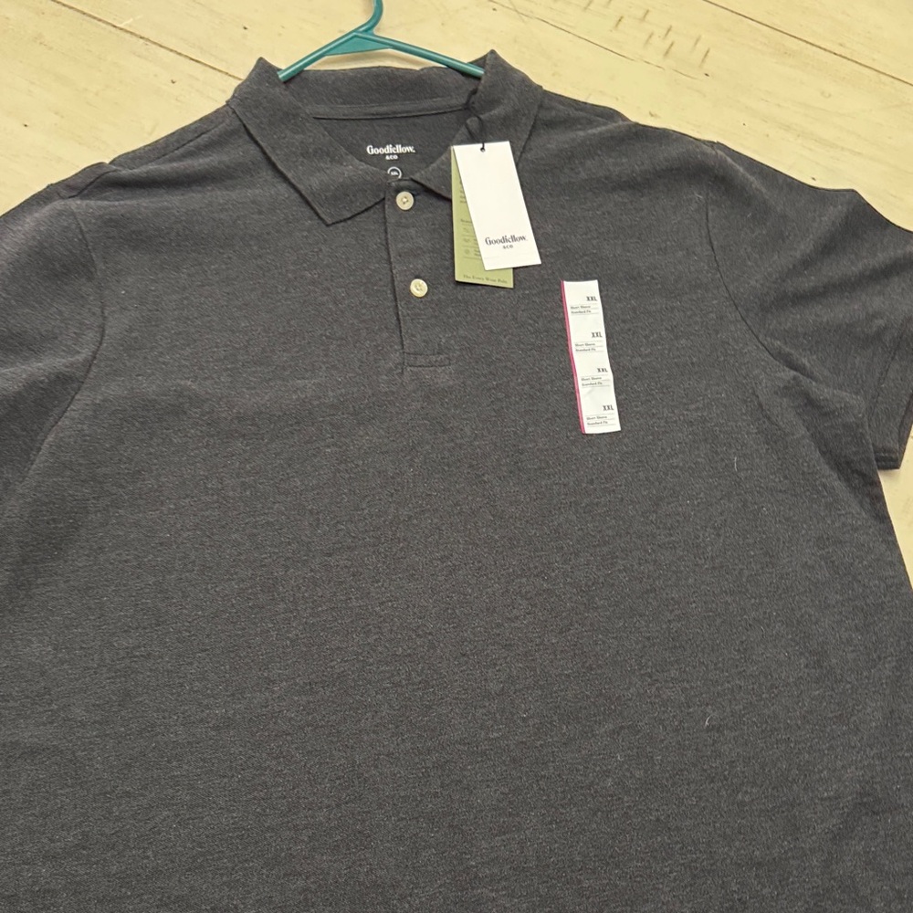 Goodfellow & Co Men's Dark Gray Polo Shirt